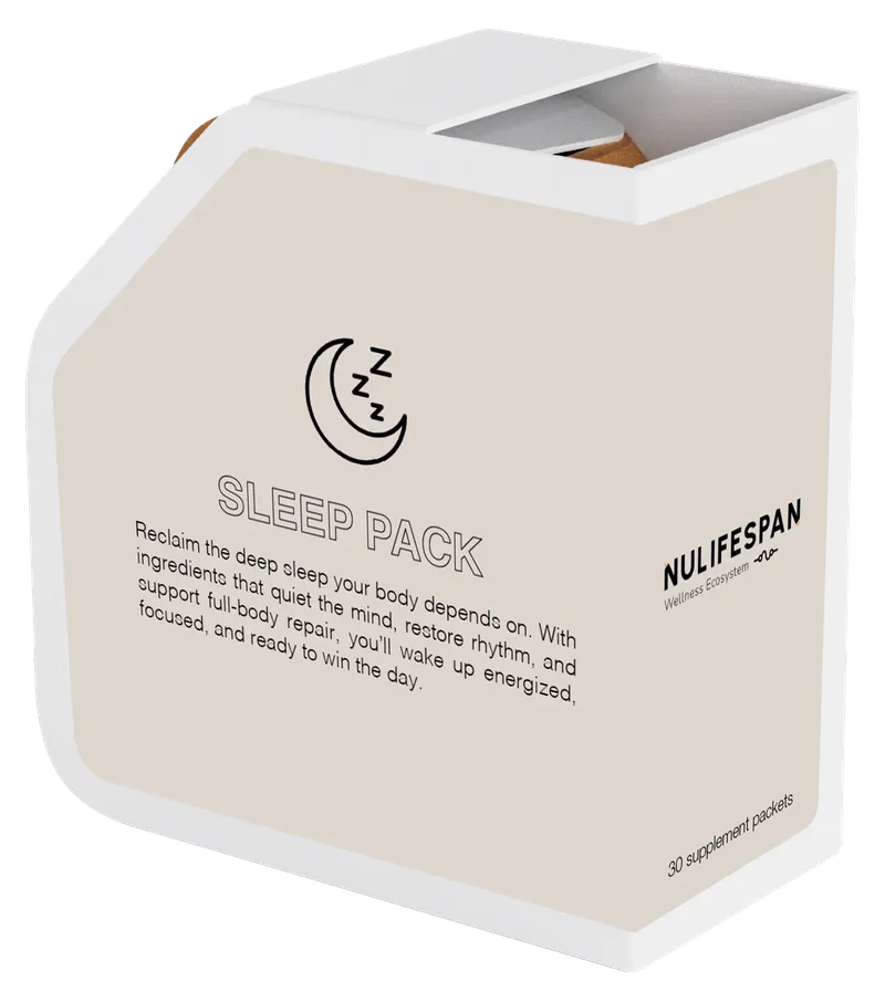 NuLifeSpan Sleep Pack — 30 supplement packets